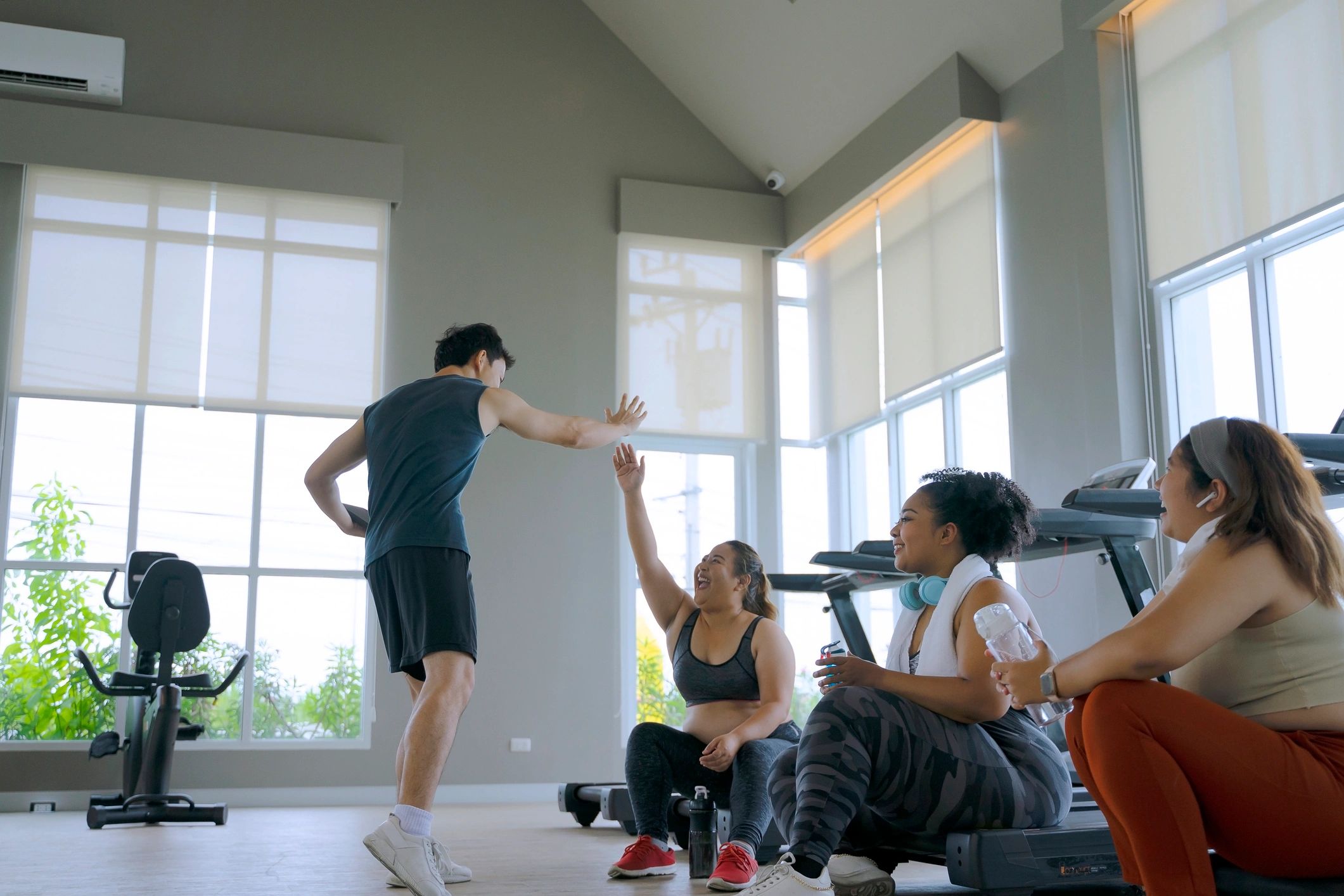 Community-focused fitness image representing the Stronger Standard audience